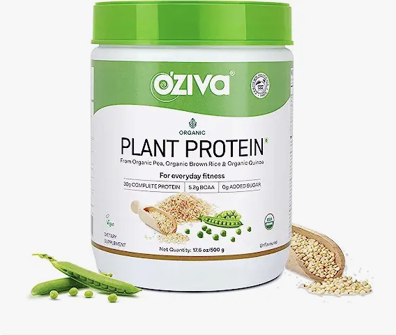 Oziva, a clean plant protein powder